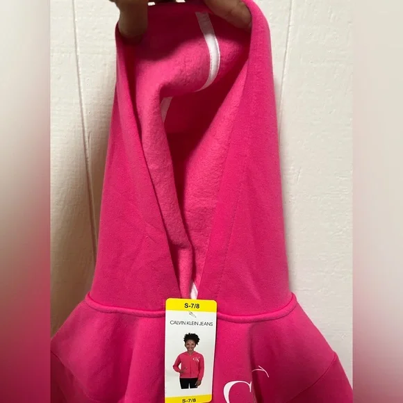 Calvin Klein Girls Hoodie - Picture 4 of 8